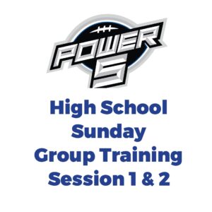 Sunday High School Group Training (Session 1 & 2)