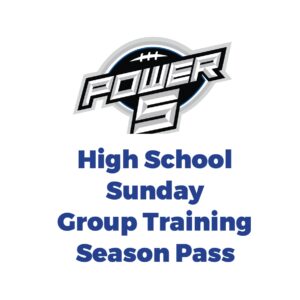 Sunday High School Group Training (Season Pass - All 3 Sessions)